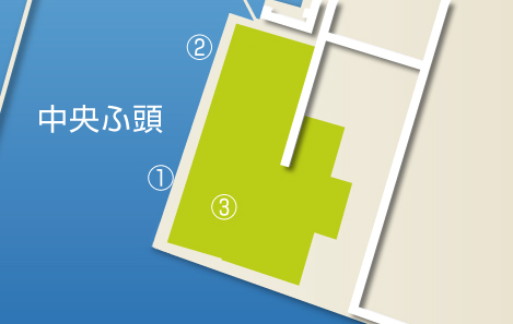 中央ふ頭map